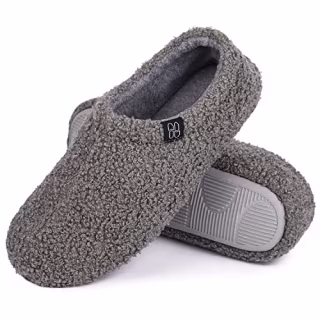 HomeTop Women's Memory Foam Loafer Slippers