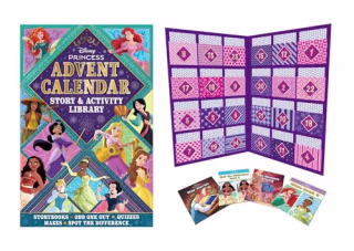 Disney Princess Advent Calendar Story and Activity Library