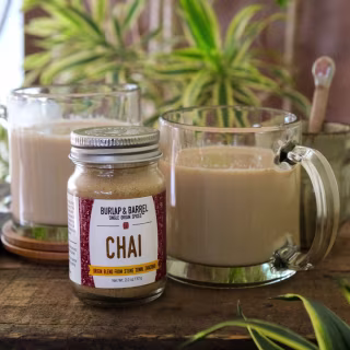 Burlap & Barrel Chai Glass Jar