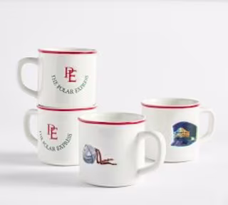 The Polar Express Stoneware Mugs
