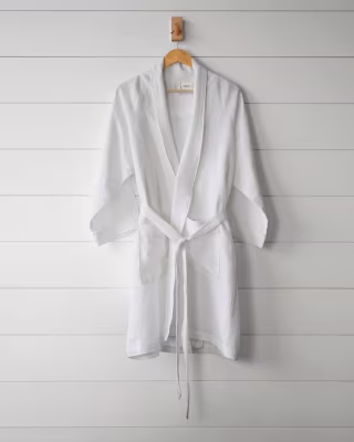 Baloo Living Paloma French Linen Robe