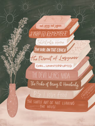 Lazy Girl Book Club Puzzle