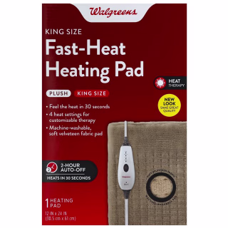 Walgreens Fast-Heat Heating Pad