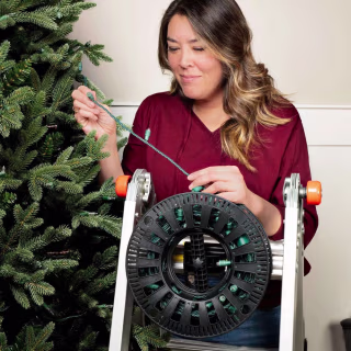 Santa's Install and Store Light Storage Bag with Reels