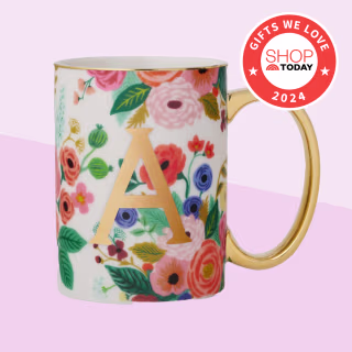 Porcelain Monogram Mug