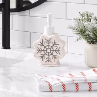 Snowflake Soap Pump