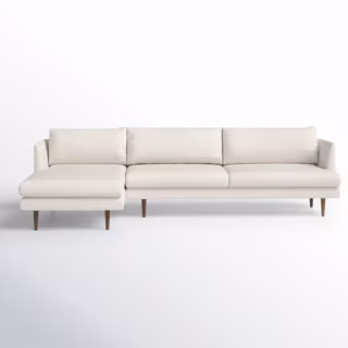 All Modern Miller 2-Piece Sectional Sofa