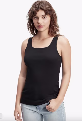 GAP Womens Ribbed Tank Top