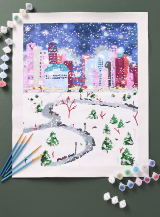 Paint Anywhere Christmas Holiday Paint Kit