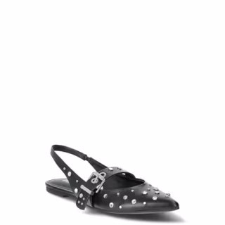 Studded Slingback Flats