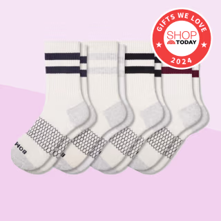 Vintage Stripes Half Calf Socks (Set of 4) 