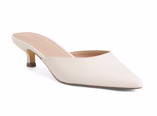 Bonus Kitten Heel Mules