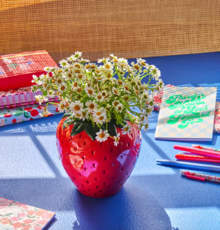 Ban.do Strawberry Field Vase