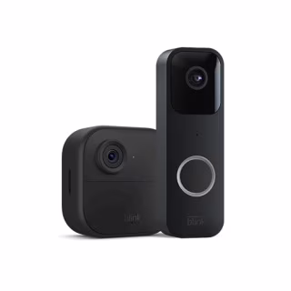 Video Doorbell + 1 Outdoor Smart Security Camera (4th Gen) 