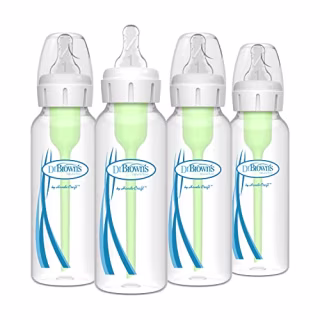 Natural Flow Anti-Colic Options+ Narrow Baby Bottles