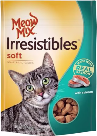 Meow Mix Irresistibles Soft Cat Treats
