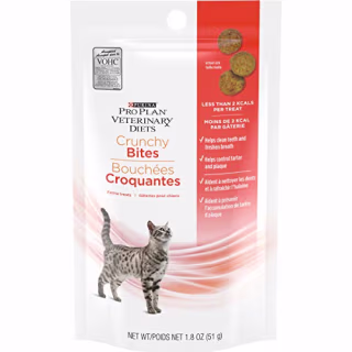 Purina Pro Plan Veterinary Diets Crunchy Bites Cat Treats