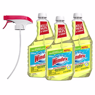 Windex Multi-Purpose Disinfectant Cleaner (3 pack)