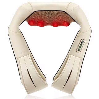 Necktek Heated Shiatsu Neck & Back Massager