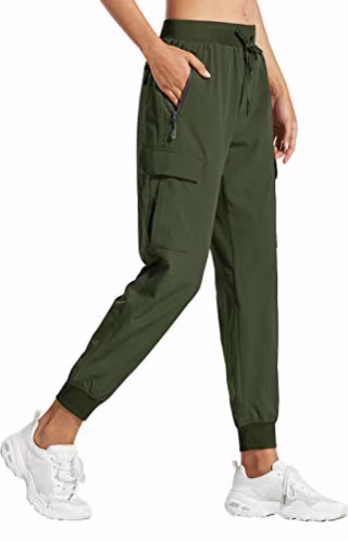 Women's Lightweight Cargo Joggers