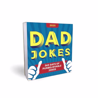 2025 Dad Jokes Boxed Calendar