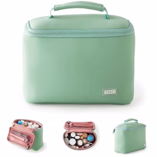 Train Case Makeup Bag