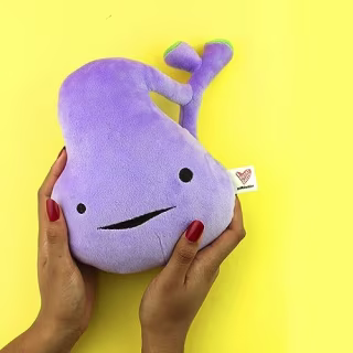 I Heart Guts Gallbladder Plush Toy