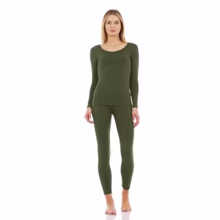 Thermajane Long John Thermal Underwear Set