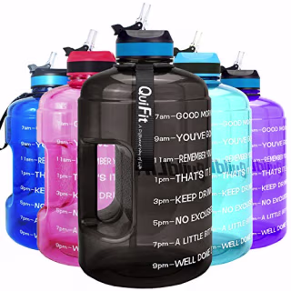 QuiFit Motivational Water Bottle