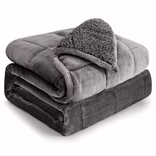 Sherpa Fleece Weighted Blanket