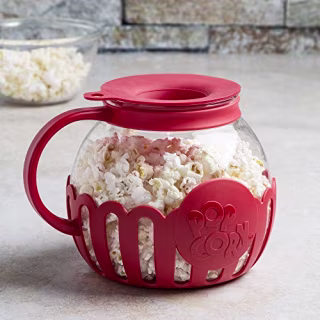 Patented Micro-Pop Microwave Popcorn Popper
