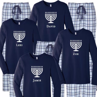 Personalized Hanukkah Pajamas