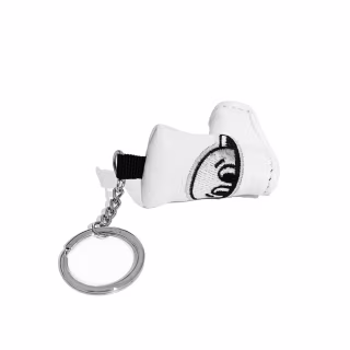 Leather Mini-Blade Putter Cover Keychain