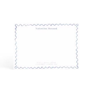 Papier Wavy Trim Notecard Set