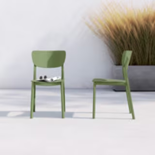 Outdoor Stacking Dining Side Chair