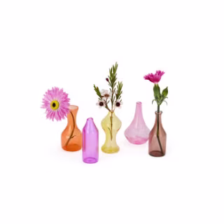 Malmaison Mini Glass Vases

