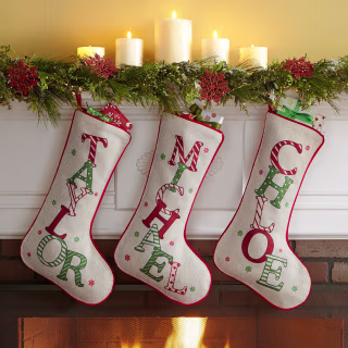 Festive Name Stocking