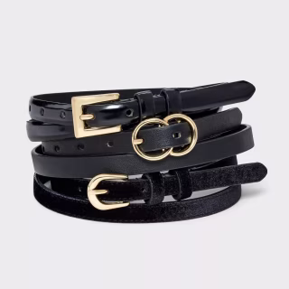 Double O Ring Belt (Set of 3)