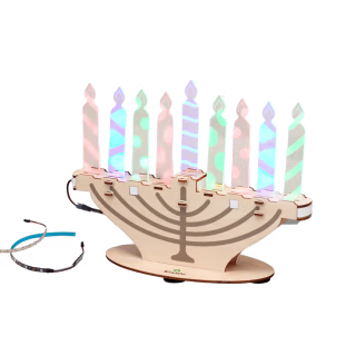 KiwiCo Light-Up Menorah