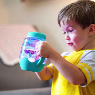 Light Up Sensory Play Jars