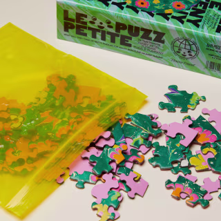 Le Puzz Miniature Flower Friend Puzzle 