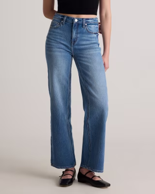 Quince Bella Stretch Relaxed Straight Jeans
