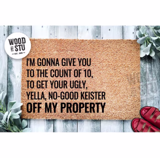 “Home Alone” I'm Gonna Give You to the Count of 10 Doormat
