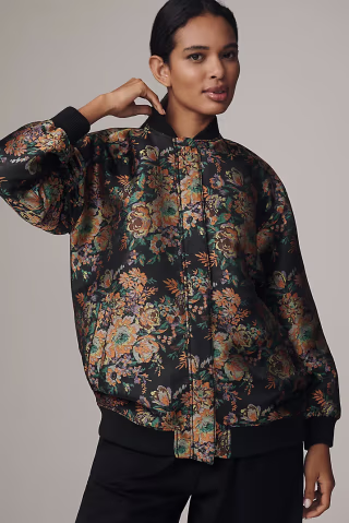 Anthropologie Bomber Jacket