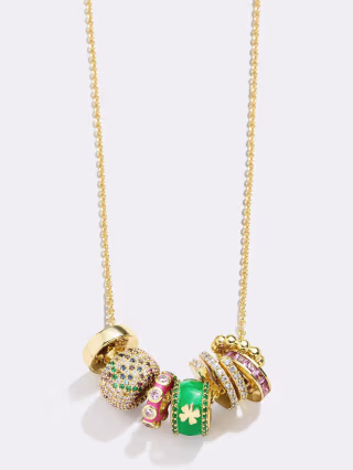 Custom Bead Charm Necklace