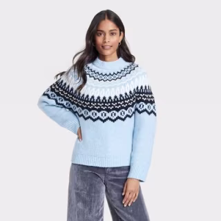 Women's Crewneck Pullover Sweater