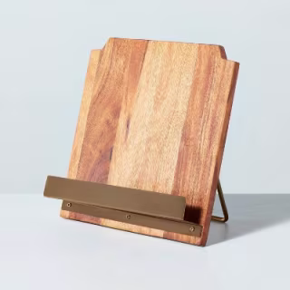 Wood Cookbook Stand