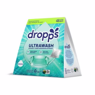 Dropps UltraWash Dishwasher Detergent Pods: Unscented | 48 Count