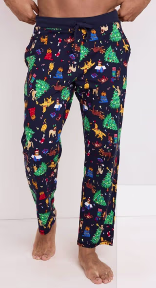 Men's Christmas pajama pants