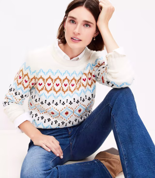 Mixed Fair Isle Sweater